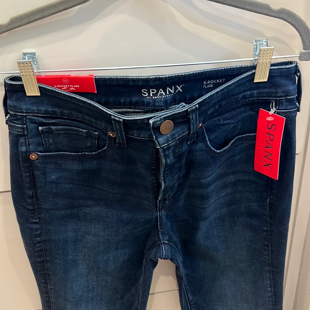 Spanx Jean 5 pocket flare.